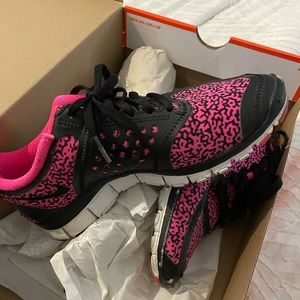 Nike woman’s shoes and lululemon shorts